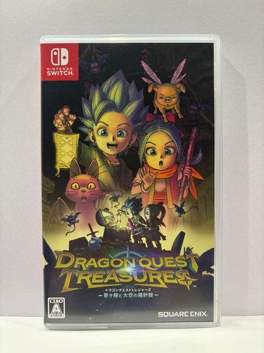 Nintendo Switch Dragon Quest Treasures Japanese Video Game Soft From Japan