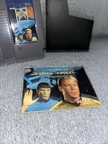 Star Trek: 25Th Anniversary (Nes) With Manuel 1985 version. Amazing condition