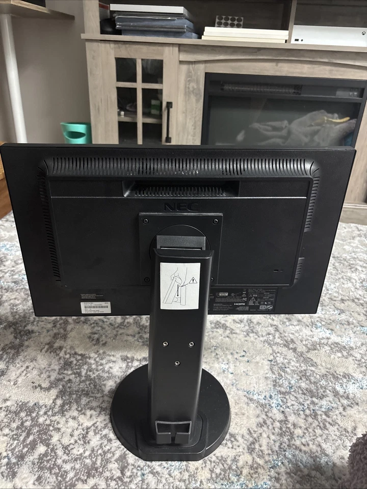 NEC MultiSync E221N-BK 22" Built-In Speakers Widescreen IPS Monitor - Image 3 of 4