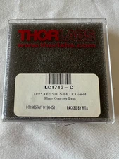 Thorlabs LC1715-C 25.4 mm dia, -50 mm fl Plano Concave Lens, 1050-1700 nm
