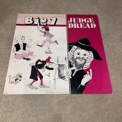 Judge Dread - Big 7, Original 1985 12'' Vinyl Record Single (CRT 85)
