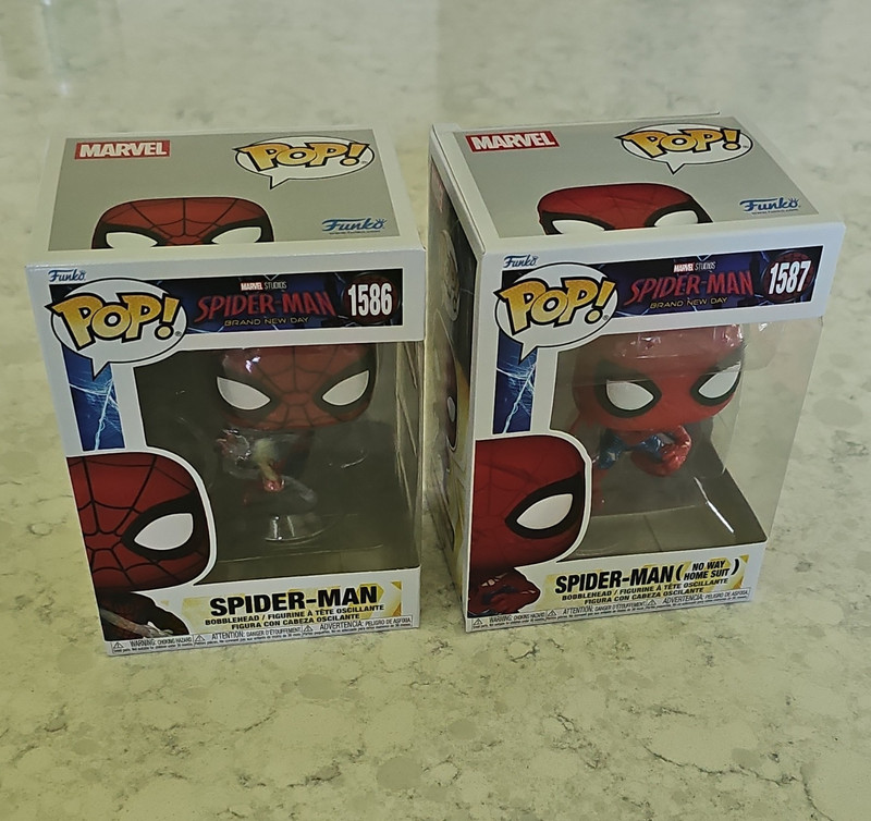 Funko Pop! Marvel Spider-Man Brand New Day 2-Pack Multipack #1586 #1587