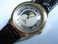 Herren vintage  Armbanduhr Meister-Anker Mondphase Germany läuft