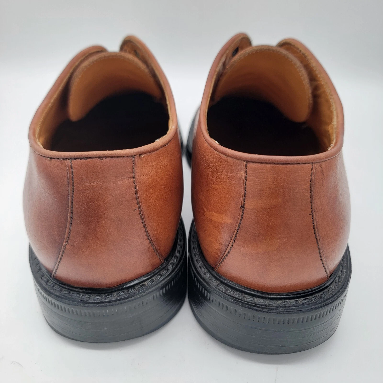 Scarpe eleganti da uomo Coach Nate taglia 13 D marrone chiaro J978