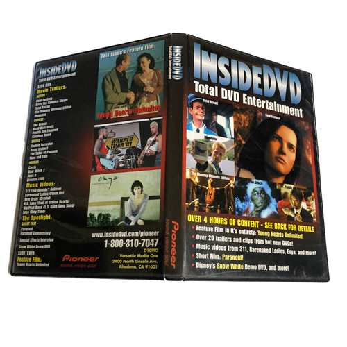 Inside DVD Total Entertainment by Pioneer (2001), DVD Movie, Young Hearts Unltd. - Foto 4 di 4