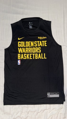 Nike NBA 23-24 Golden State Warriors Sleeveless Practice Shooting Shirt