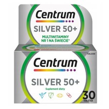 5054563159076 Silver 50+ multiwitaminy suplement diety 30 tabletek Centrum