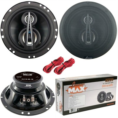 Lanzar MX63 3-Wege Koaxial Lautsprecher 16,5 cm 400 W RMS 800 W