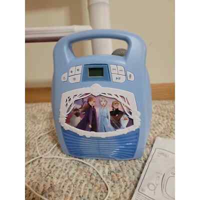 Frozen Bluetooth MP3 Karaoke with Microphone Light Show