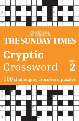 NEW BOOK The Sunday Times Cryptic Crossword Book 2 - 100 Challenging Crossword P