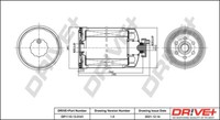 Dr!ve+ DP1110.13.0141 Kraftstofffilter FÜR Iveco Jeep Otokar