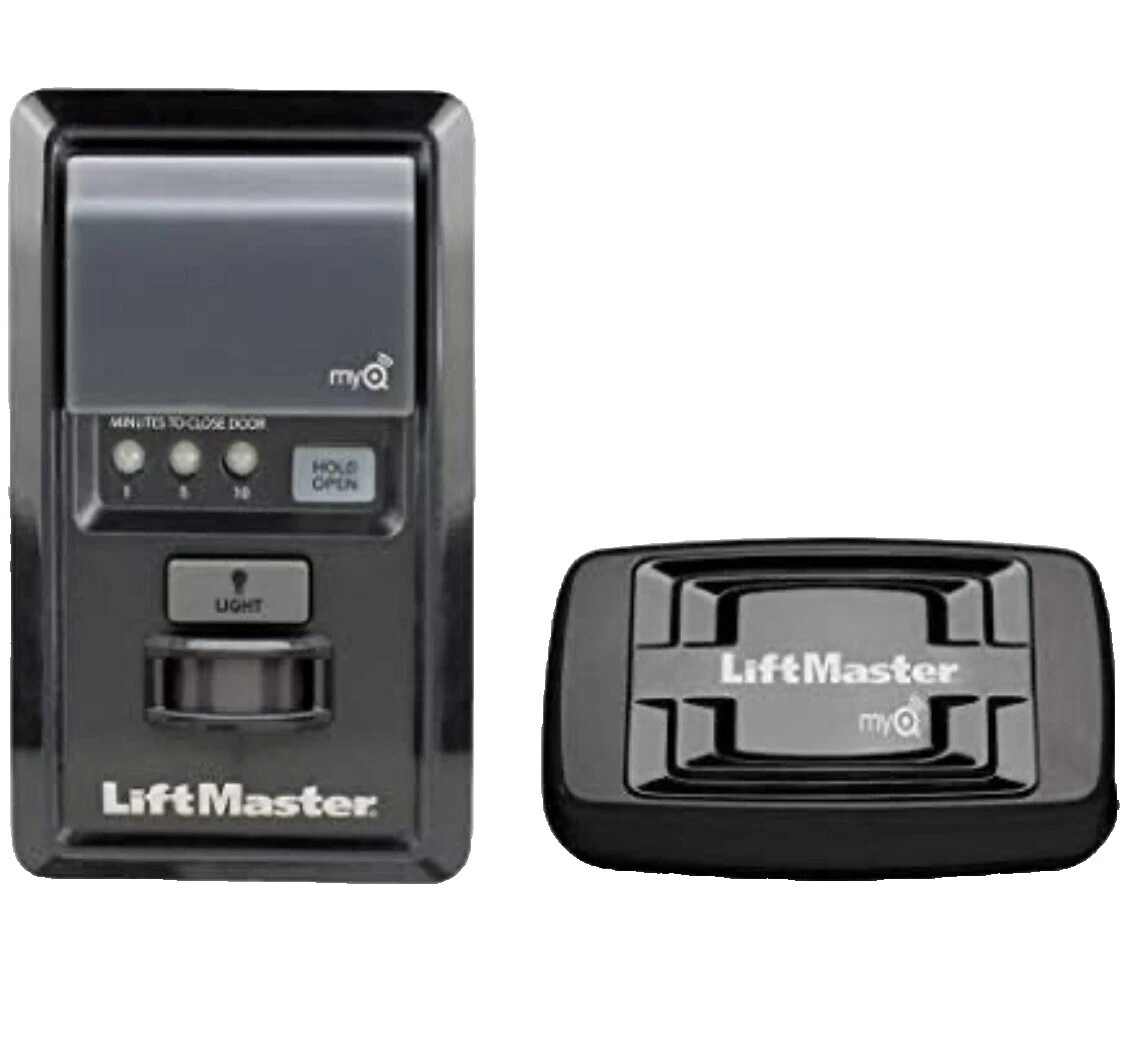 Controles Remotos de porta de garagem LiftMaster Preto