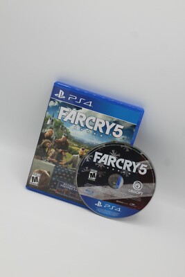 Farcry Far Cry 5 game for the Sony PlayStation 4 System PS4 tested used good con