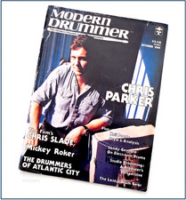 MODERN DRUMMER - Oct 1985 - CHRIS PARKER + Ch...