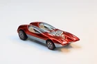 Vintage 1968 Hot Wheels Redline Splittin Image Red US Mattel Diecast Car
