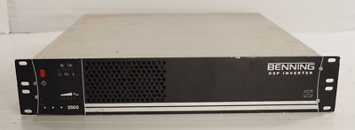 Benning TEBEBERT 2500 DSP25F-110120 19'' Rackmount Flat DSP Inverter 