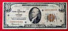 1929 Us $10 Brown Seal National Currency, The Federal Reserve Bank of Chicago