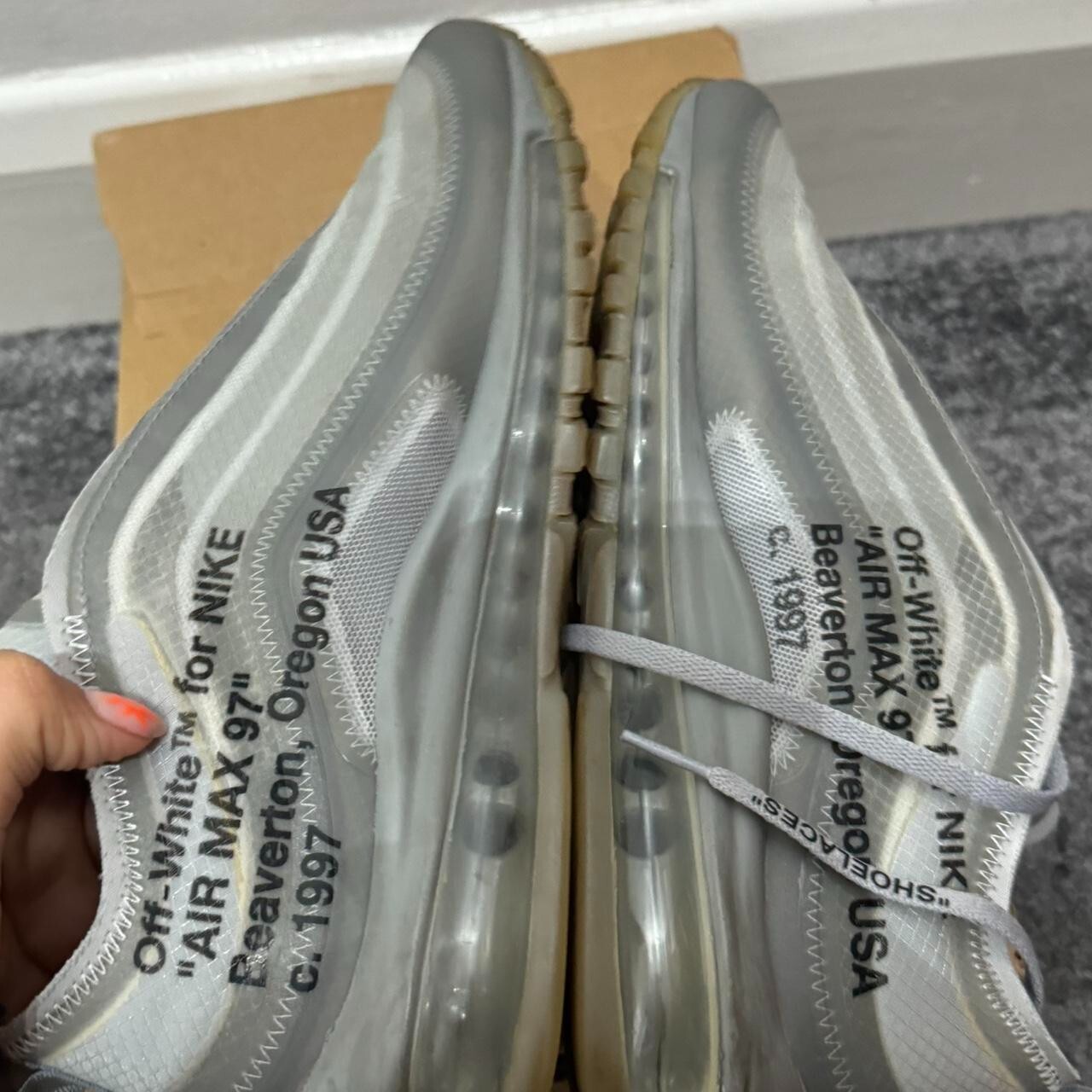 OFF WHITE X NIKE Nike Off White X Air Max 97 'Menta'