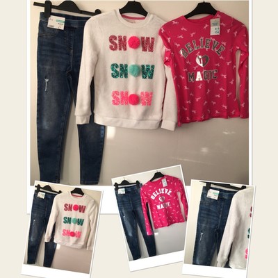 George New Girls Denim Jeggings \u0026 New 