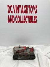 Vintage Marx 5 Dozer Sparkling Climbing Wind-Up Tractor