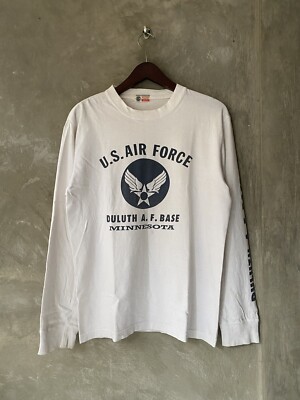 Buzz Rickson s Us Air Force USAF Long Sleeve T-Shirt Toyo Enterprise Japan
