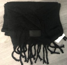 Women's Black DKNY Scarf NWT B4
