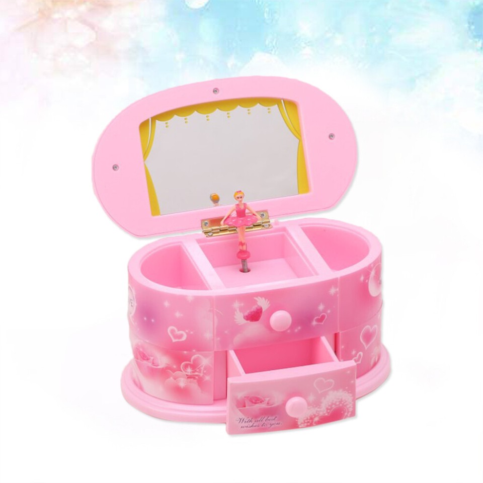 Princess Jewelry for Girls Portable Music Box Ballet Dancer Child eBay
