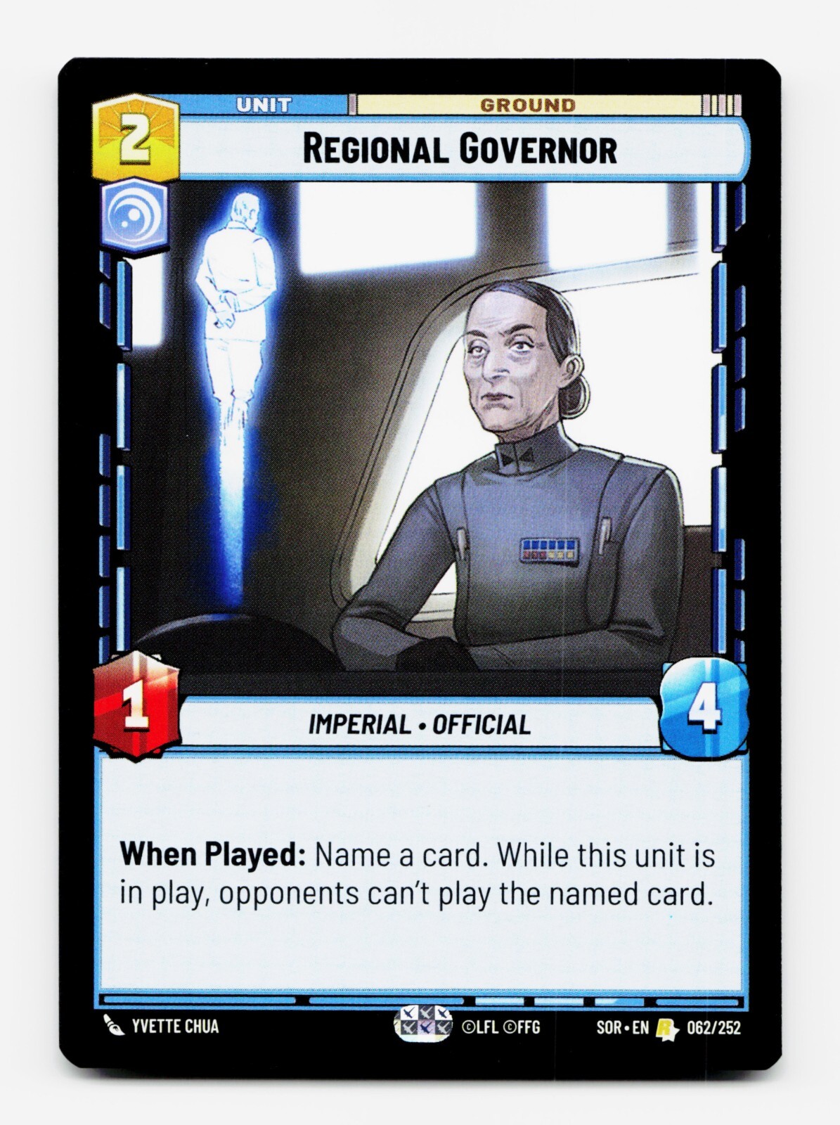 Regional Governor - Spark of Rebellion, Star Wars Unlimited
