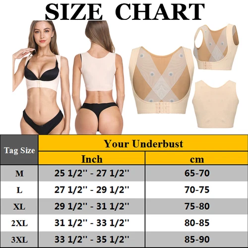 Women Post Surgery Bra Post Surgery Support Compression Brasier Post Operatorio - Picture 21 of 31