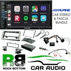 Ford Transit 2006-2013 Alpine Bluetooth Sat Nav DAB Stereo Upgrade Kit CTKFD22