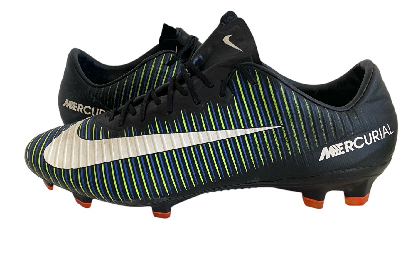 Nike Mercurial Vapor XI FG Soccer Cleats Men Size 10 Rare Read