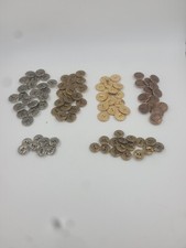 94 pieces Vintage Metal American Flag Buttons