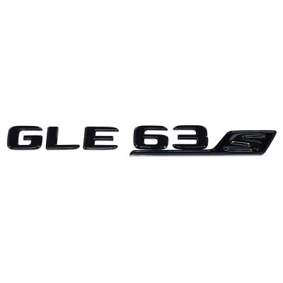 Gloss Black Rear Trunk Star Logo Emblem For Mercedes-Benz GLE63S AMG W166 – OEM Size