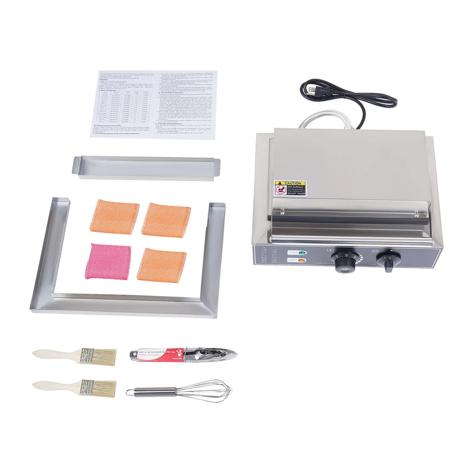 Fisch Waffeleisen, 110V 1,55KW Elektrisches Muffineisen für Zuhause Küche, Cafe Bar - Bild 3 von 4