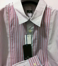 NWT$325 Paul Smith chic & beautiful shirt ,Fit is M/50/40US LuckyBid WinNow