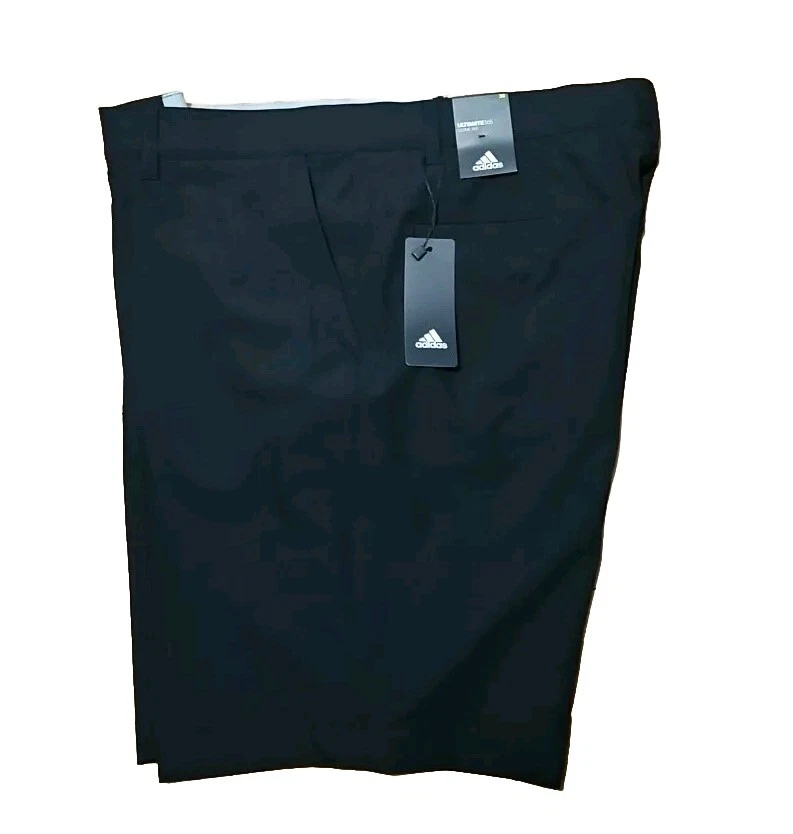 New Adidas Mens Woven Stretch Ultimate 365 Shorts Golf ADVR0838 Black 38×8.5