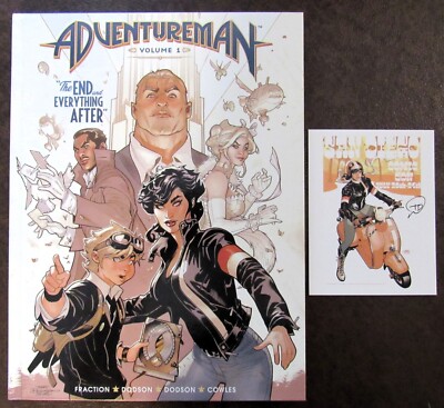 ADVENTUREMAN Vol 1 Oversized Hardcover SIGNED by Terry Dodson + SDCC ...