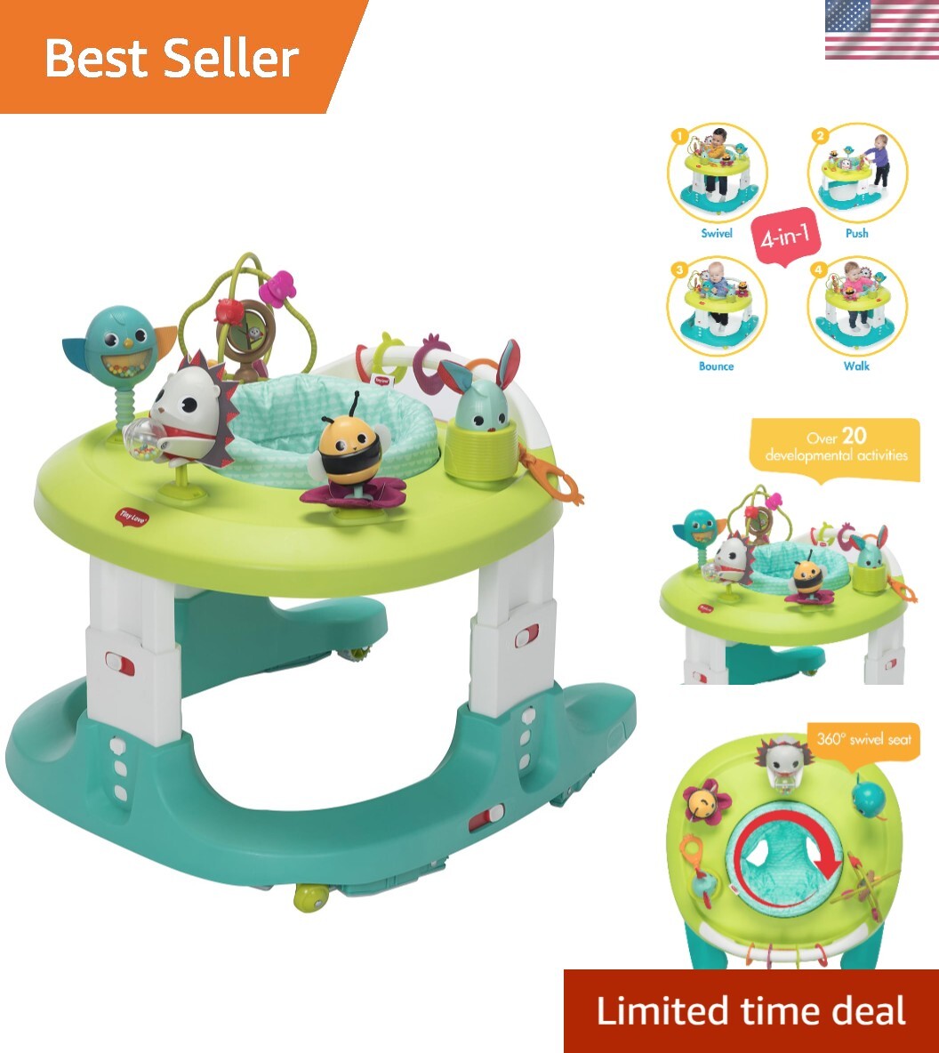4-in-1 Here I Grow Mobile Activity Center, Baby Walkers and Activity Center, ...