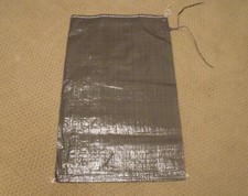 LARGE MILITARY GREEN SAND BAGS - 18 X 30 Inches, 75 lb Capacity