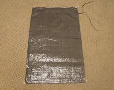 LARGE MILITARY GREEN SAND BAGS - 18 X 30 Inches, 75 lb Capacity