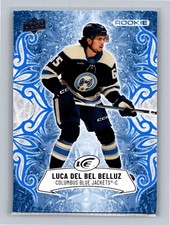 2024-25 Upper Deck Ice Rookie RC #107 Luca Del Bel Belluz