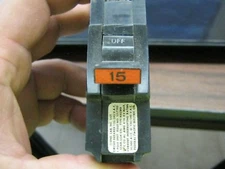 FPE 15 Amp 1 Pole Stab-Lok Type ''NC'' or (Thin) Federal Pacific Breakers NC115