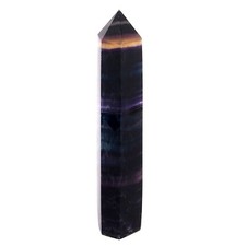 Regenbogenfluorit - Spitze AA - Qualität Höhe 149 mm klar Fluorit Spitzen 065