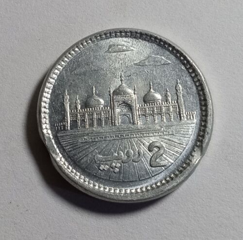 ERROR PAKISTAN 2 RUPEE 2012 KM#68 COIN - Picture 2 of 2