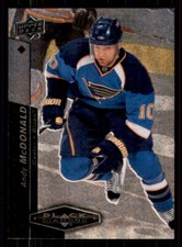 2010-11 Upper Deck Black Diamond #59 Andy McDonald St. Louis Blues