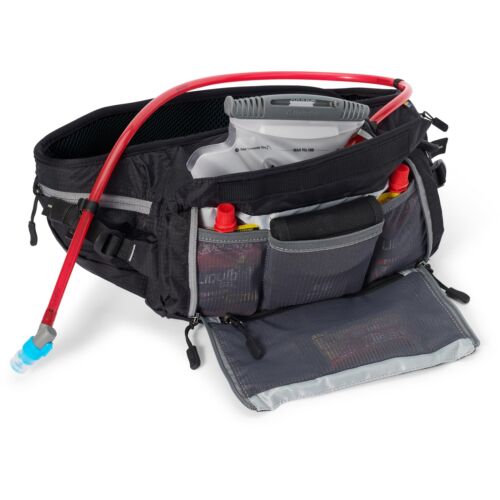 USWE ZULO 6L Hydration Waist Hip Pack con vescica 1,5 L enduro MTB fuoristrada - nero - Foto 2 di 9