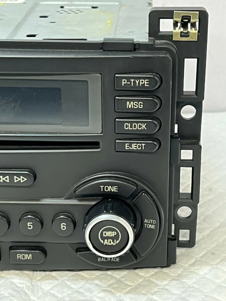 Pontiac G-6 G6 2006 radio de fábrica cambiador de 6 discos reproductor de CD 15793377 OEM (396) Foto 2 de 4
