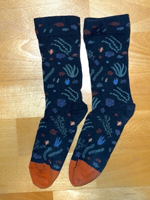 Bonne Maison Socken Frankreich Fairtrade Meer Nautisch See Unterwasser RARITÄT!