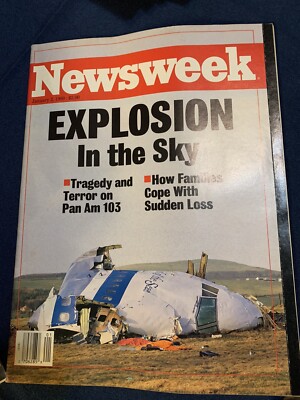 Newsweek Jan 2, 1989 - Explosion in the Sky - Pan Am 103 - No Label 