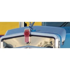 Kenworth W900L 1989+ Stainless Steel Hood Shield Bug Deflector